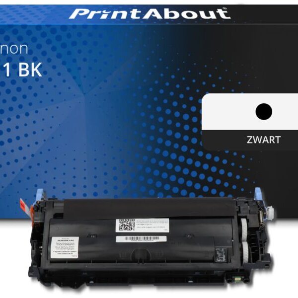 Huismerk Canon 711 BK Toner Zwart