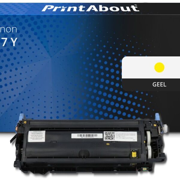 Huismerk Canon 717 Y Toner Geel
