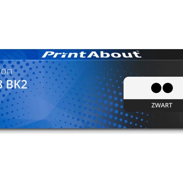 Huismerk Canon 718 BK2 Toner 2x Zwart - Multipack
