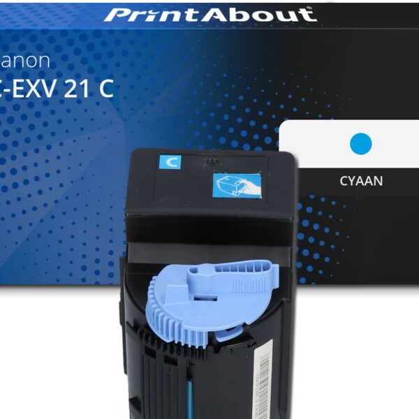 Huismerk Canon C-EXV 21 C Toner Cyaan
