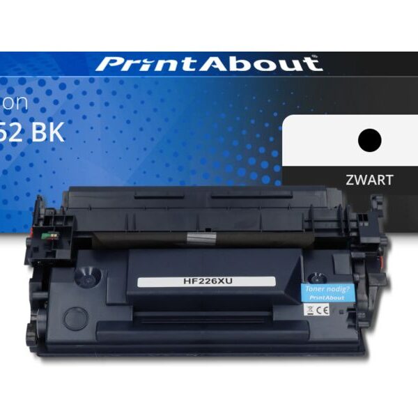 Huismerk Canon C052 BK Toner Zwart