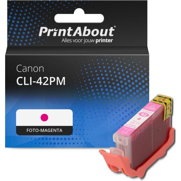 Huismerk Canon CLI-42PM Inktcartridge Foto-magenta