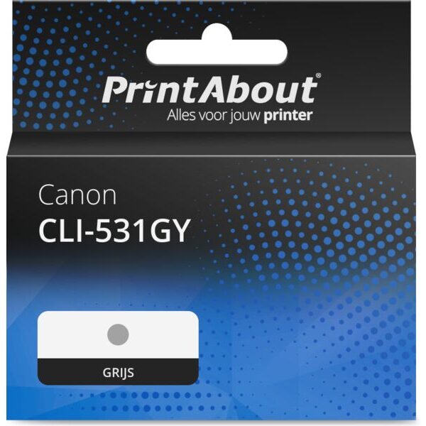 Huismerk Canon CLI-531GY Inktcartridge Grijs