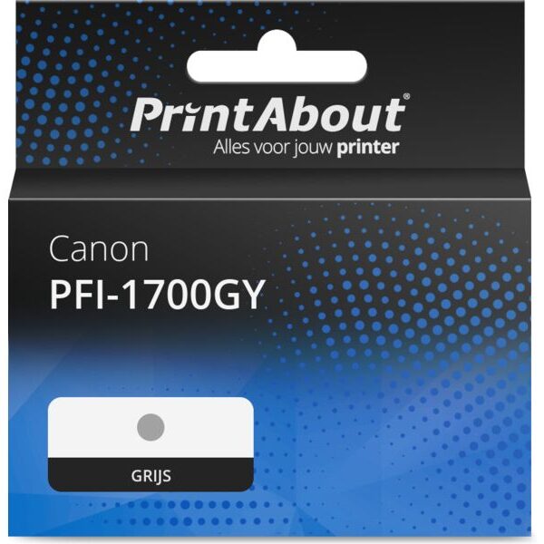 Huismerk Canon PFI-1700GY Inktcartridge Grijs