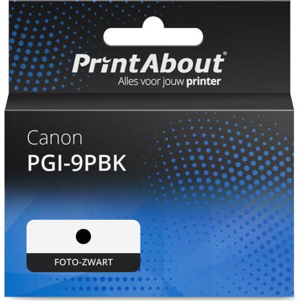 Huismerk Canon PGI-9PBK Inktcartridge Foto-zwart