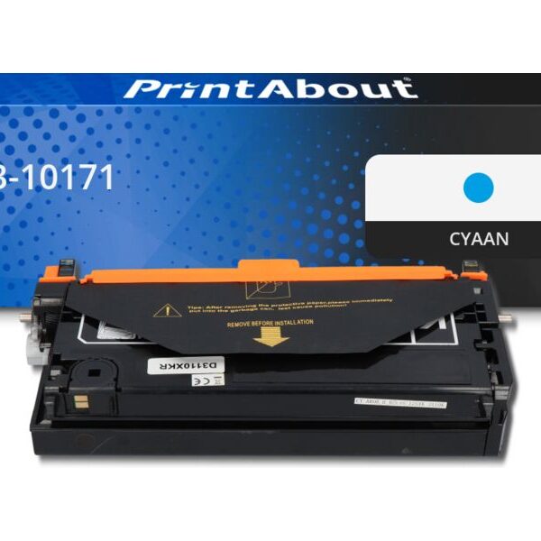 Huismerk Dell 593-10171 (PF029) Toner Cyaan