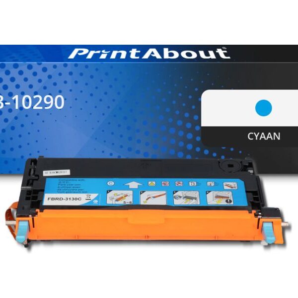 Huismerk Dell 593-10290 (H513C) Toner Cyaan