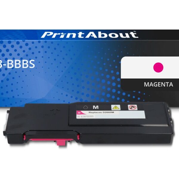 Huismerk Dell 593-BBBS (VXCWK) Toner Magenta