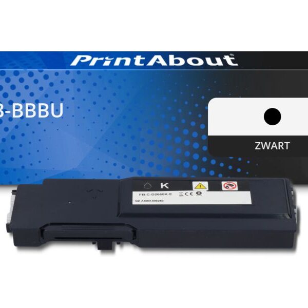 Huismerk Dell 593-BBBU (67H2T) Toner Zwart