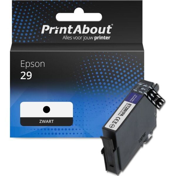 Huismerk Epson 29 (C13T29814012) Inktcartridge Zwart