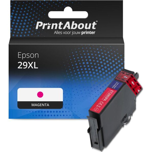 Huismerk Epson 29XL (T2993) Inktcartridge Magenta Hoge capaciteit