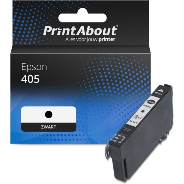 Huismerk Epson 405 (C13T05G14010) Inktcartridge Zwart
