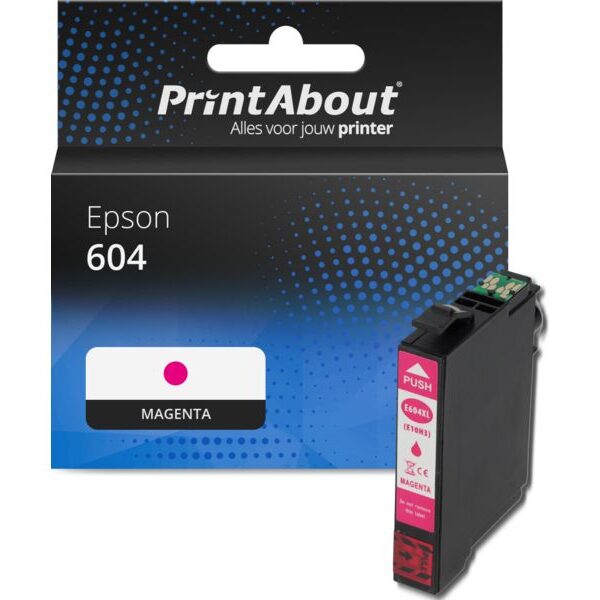 Huismerk Epson 604 (C13T10G34010) Inktcartridge Magenta