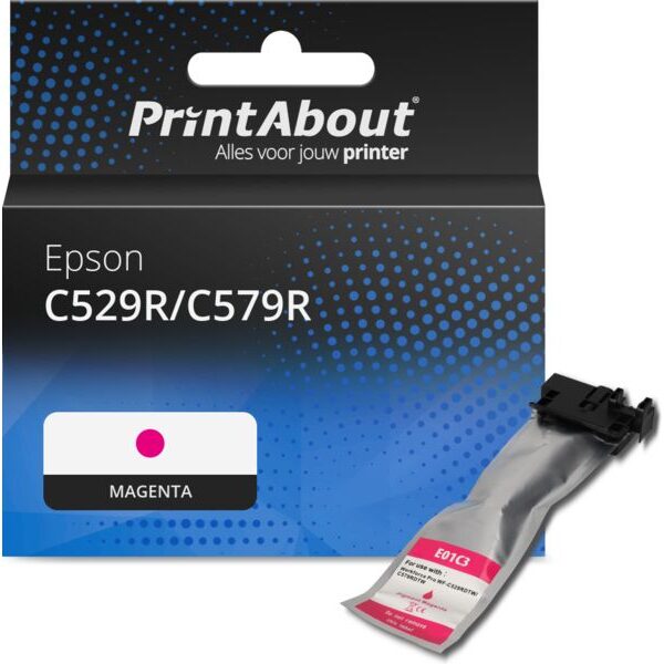 Huismerk Epson C529R/C579R (T01C300) Inktcartridge Magenta Hoge capaciteit