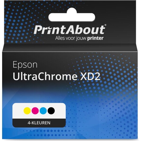 Huismerk Epson UltraChrome XD2 (C13T40D/41/42/43/440) Inktcartridge 4-kleuren Multipack