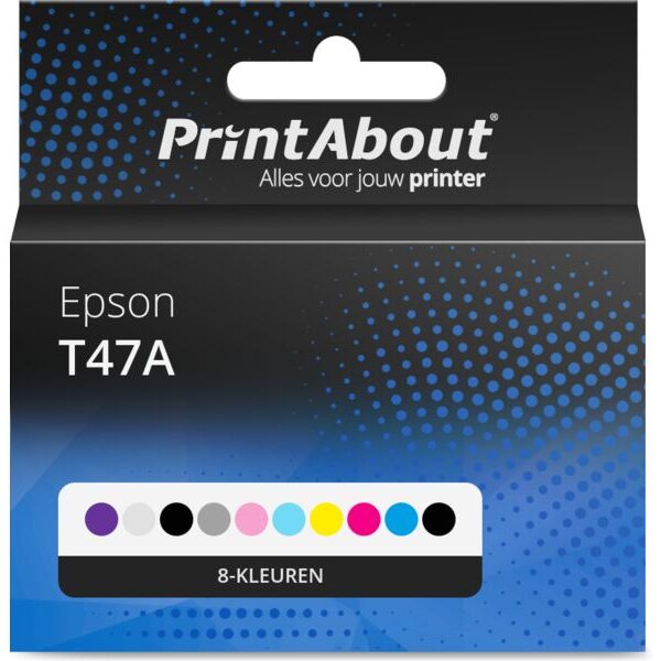 Huismerk Epson T47A Inktcartridge 8-kleuren Multipack