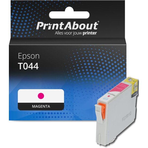 Huismerk Epson T044 (C13T044340) Inktcartridge Magenta