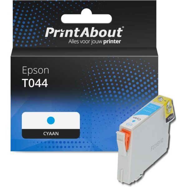Huismerk Epson T0442 (C13T044240) Inktcartridge Cyaan