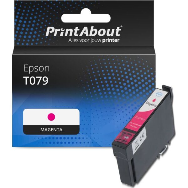 Huismerk Epson T079 (C13T07934010) Inktcartridge Magenta