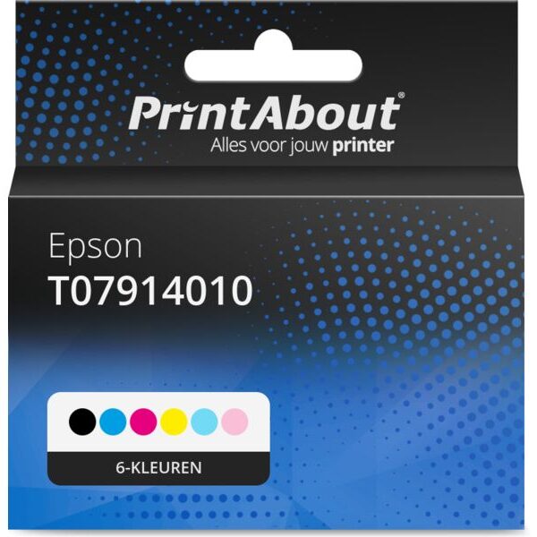 Huismerk Epson T07914010 Inktcartridge 6-kleuren Multipack