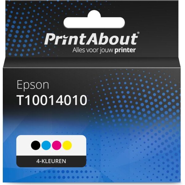 Huismerk Epson T10014010 Inktcartridge 4-kleuren Multipack