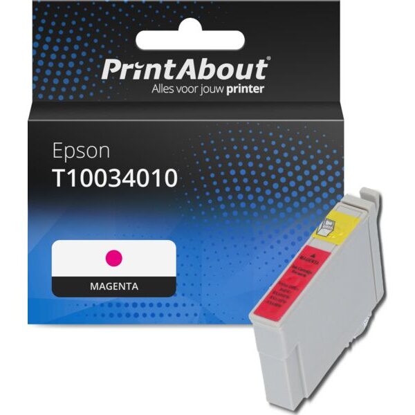 Huismerk Epson T10034010 Inktcartridge Magenta