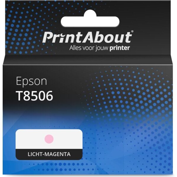 Huismerk Epson T8506 Inktcartridge Licht-magenta
