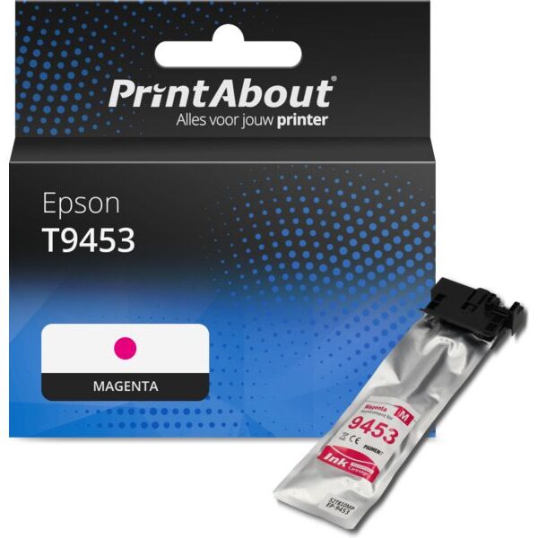 Huismerk Epson T9453 Inktcartridge Magenta Hoge capaciteit