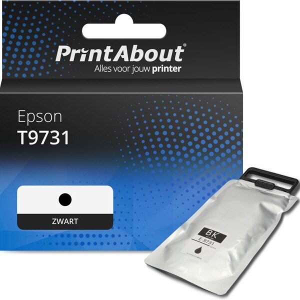 Huismerk Epson T9731 Inktcartridge Zwart Hoge capaciteit
