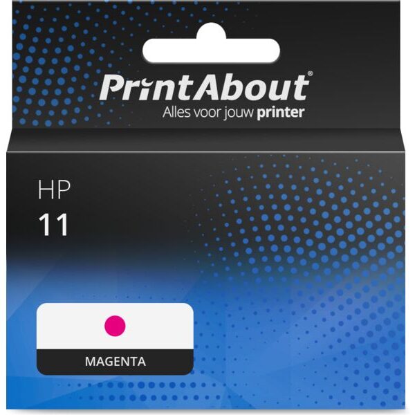 Huismerk HP 11 (C4837A) Inktcartridge Magenta