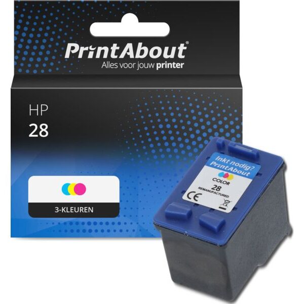 Huismerk HP 28 (C8728A) Inktcartridge 3-kleuren
