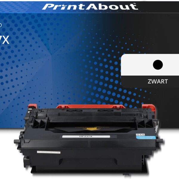 Huismerk HP 37X (CF237X) Toner Zwart Hoge capaciteit