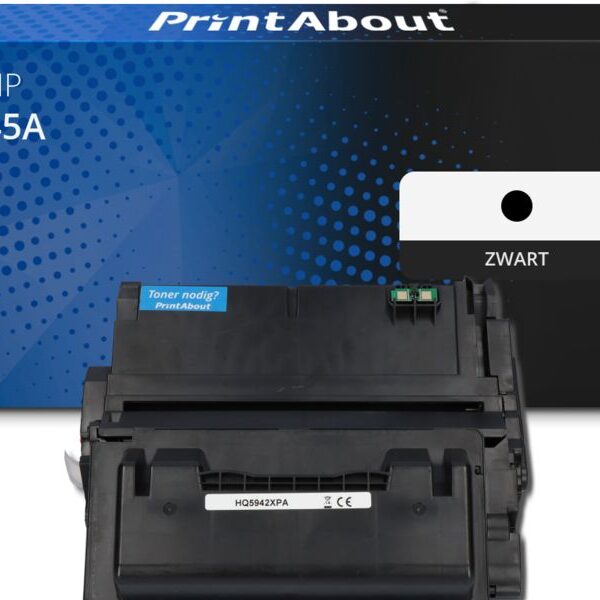 Huismerk HP 45A (Q5945A) Toner Zwart