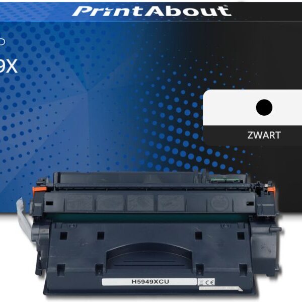 Huismerk HP 49X (Q5949X) Toner Zwart Hoge capaciteit