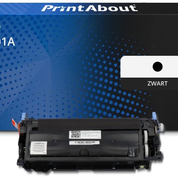 Huismerk HP 501A (Q6470A) Toner Zwart