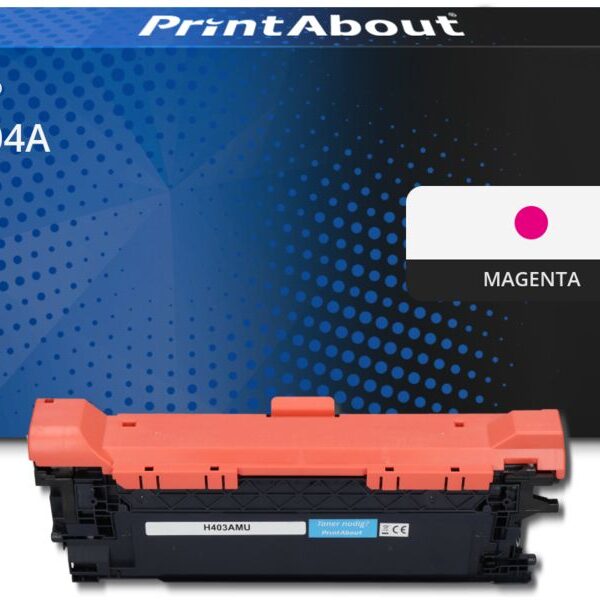 Huismerk HP 504A (CE253A) Toner Magenta