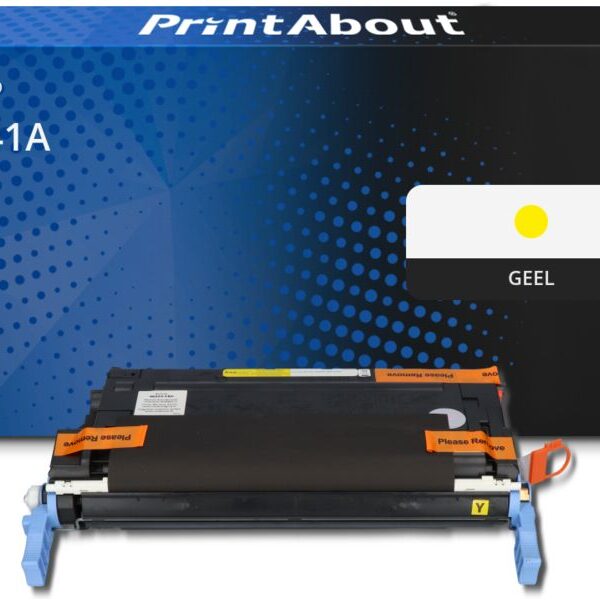 Huismerk HP 641A (C9722A) Toner Geel