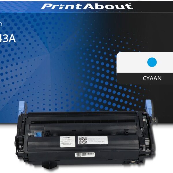 Huismerk HP 643A (Q5951A) Toner Cyaan