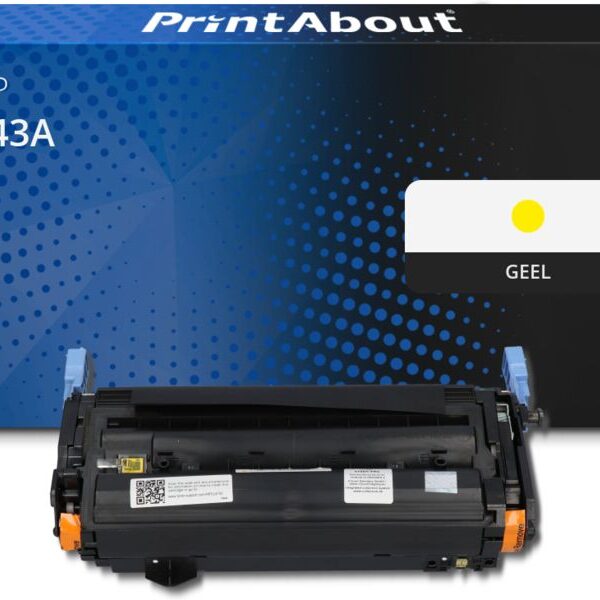 Huismerk HP 643A (Q5952A) Toner Geel