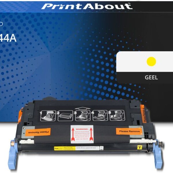 Huismerk HP 644A (Q6462A) Toner Geel