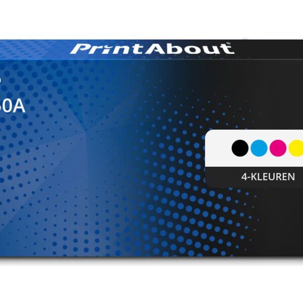 Huismerk HP 650A (CE270A) Toner 4-kleuren Multipack