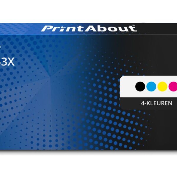 Huismerk HP 653X (CF320X) Toner 4-kleuren Multipack Hoge capaciteit