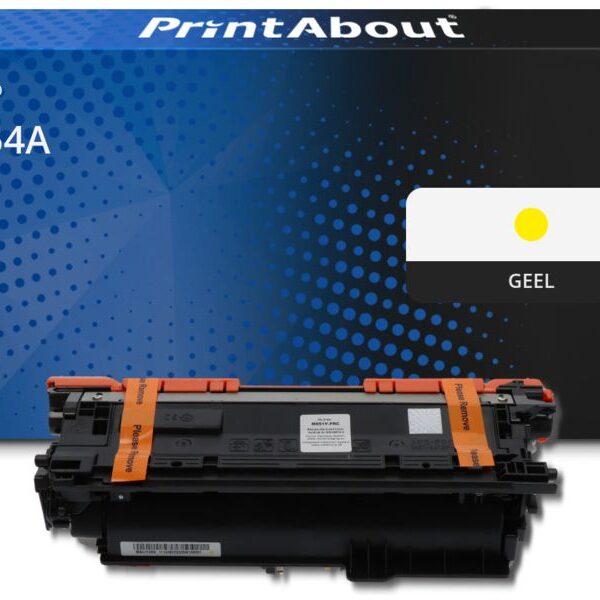 Huismerk HP 654A (CF332A) Toner Geel