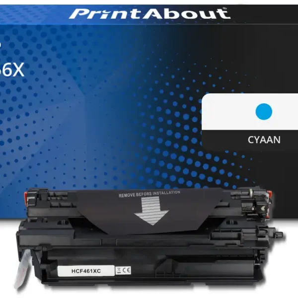 Huismerk HP 656X (CF461X) Toner Cyaan Hoge capaciteit