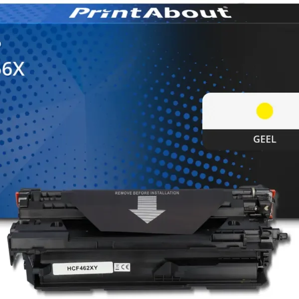 Huismerk HP 656X (CF462X) Toner Geel Hoge capaciteit