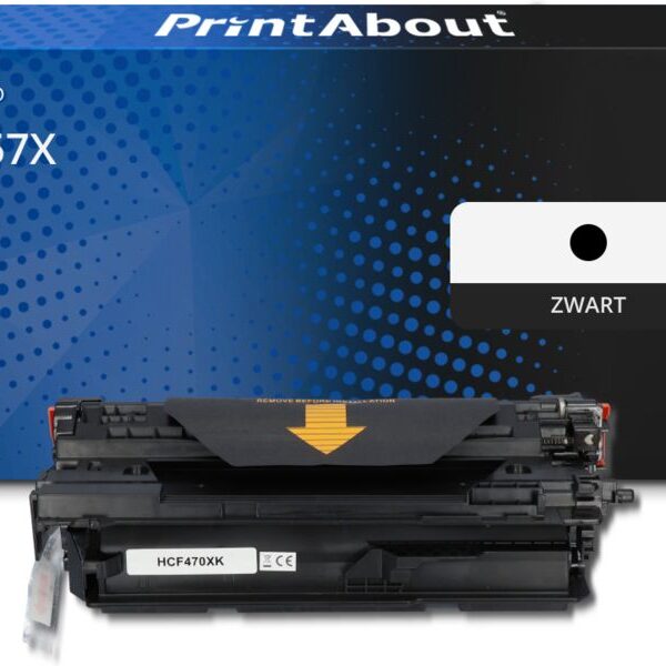 Huismerk HP 657X (CF470X) Toner Zwart Hoge capaciteit
