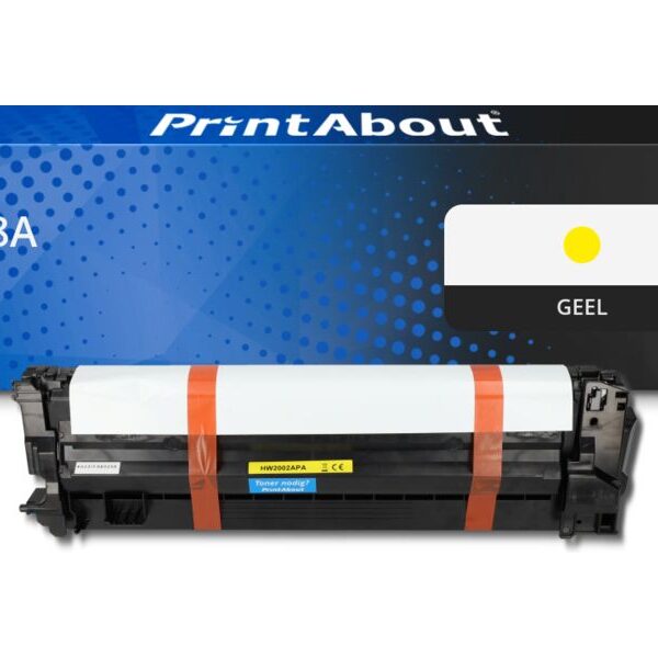 Huismerk HP 658A (W2002A) Toner Geel