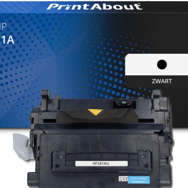 Huismerk HP 81A (CF281A) Toner Zwart
