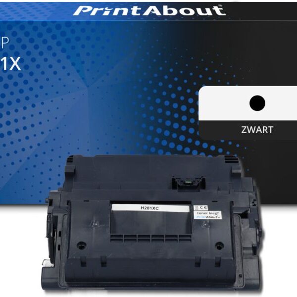 Huismerk HP 81X (CF281X) Toner Zwart Hoge capaciteit