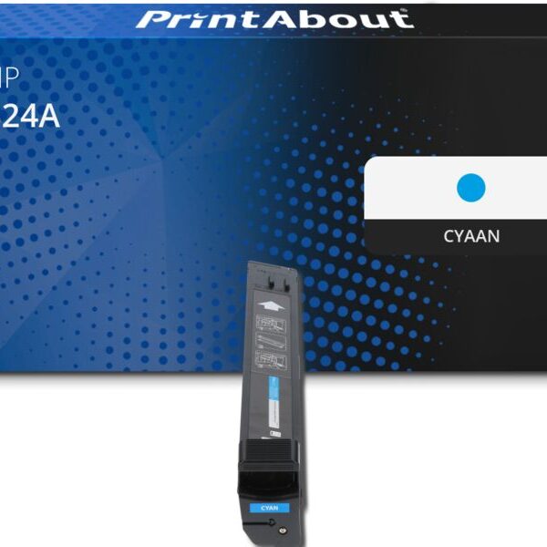 Huismerk HP 824A (CB381A) Toner Cyaan